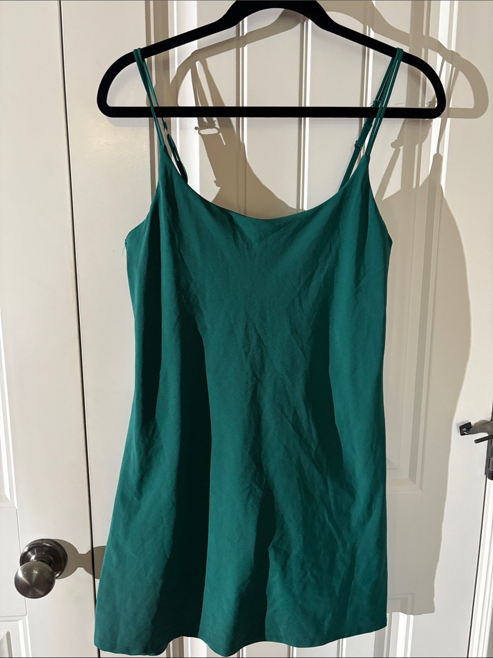 Abercrombie & Fitch Teal Slip Mini Dress